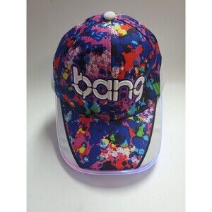 BANG‎ colorful hat -trucker adjustable strap.  LED light up rim